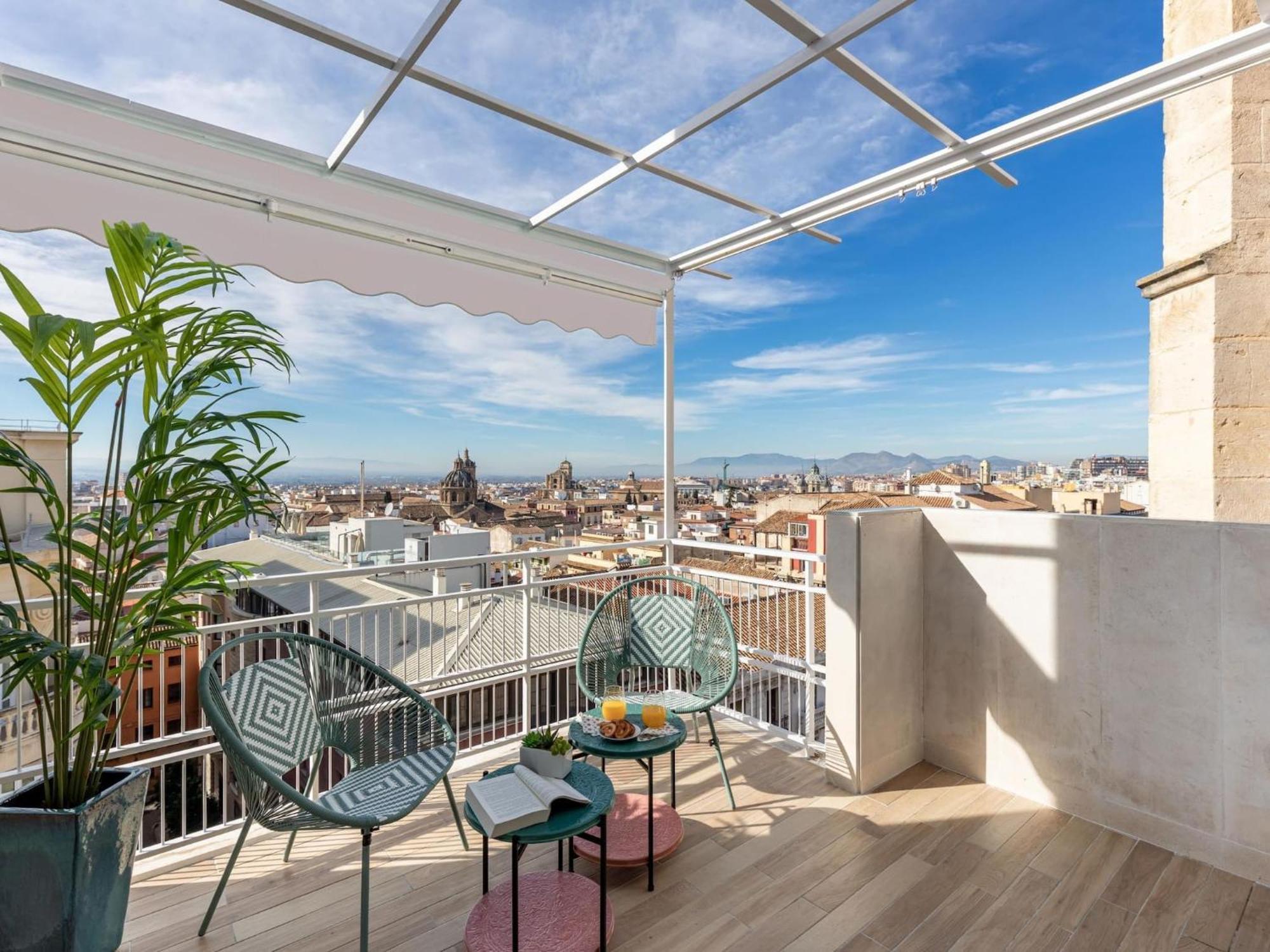 Апартаменты Luxury Alhambra Penthouse Collection Gran Via Гранада Экстерьер фото
