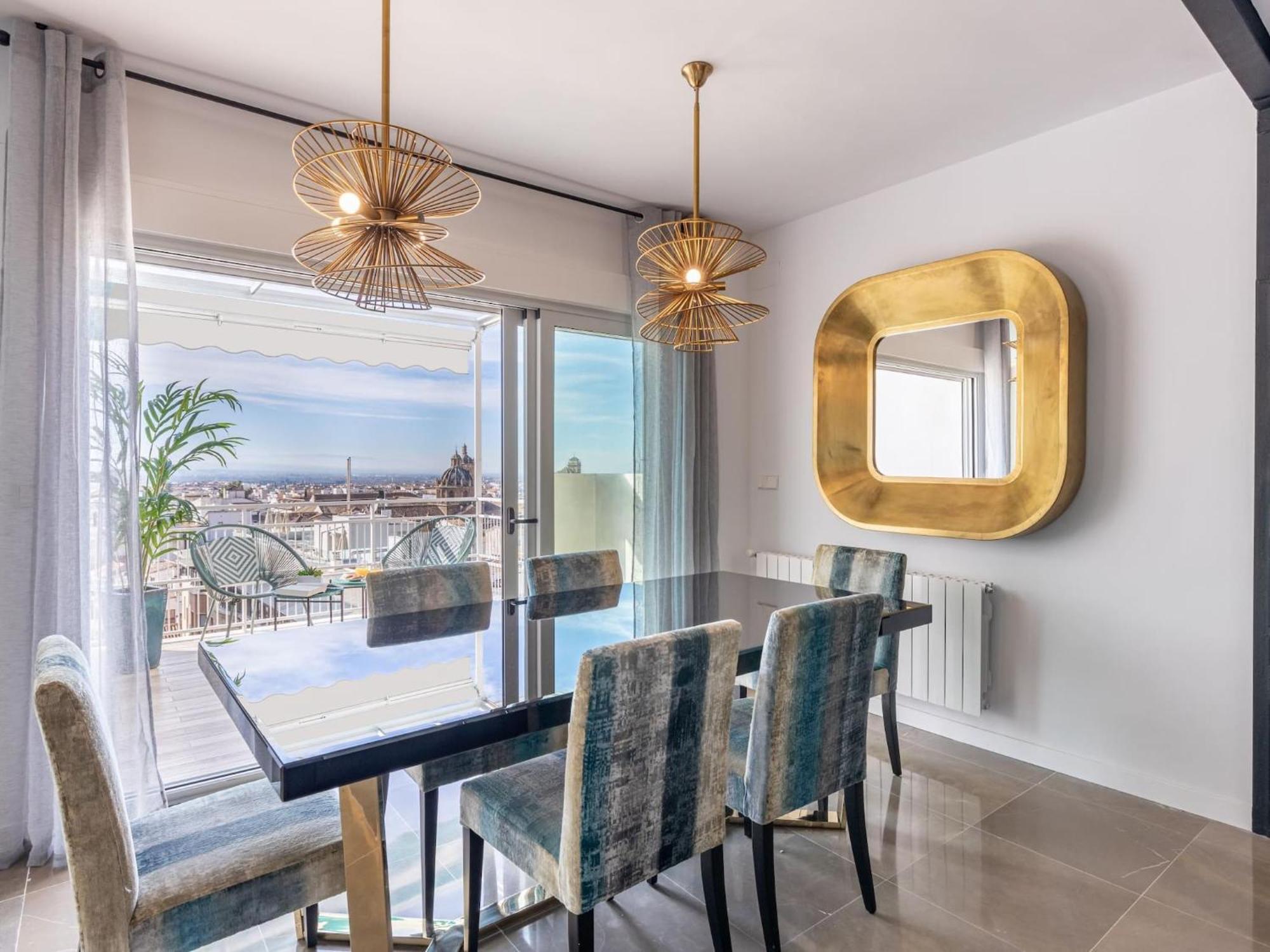 Апартаменты Luxury Alhambra Penthouse Collection Gran Via Гранада Экстерьер фото
